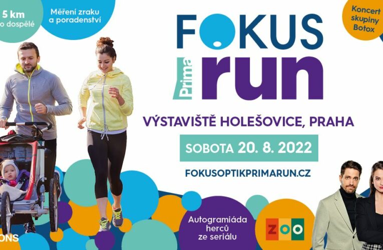 Prima LOVE již po sedmé nabídne běh pro celou rodinu: FOKUS Optik Prima Run