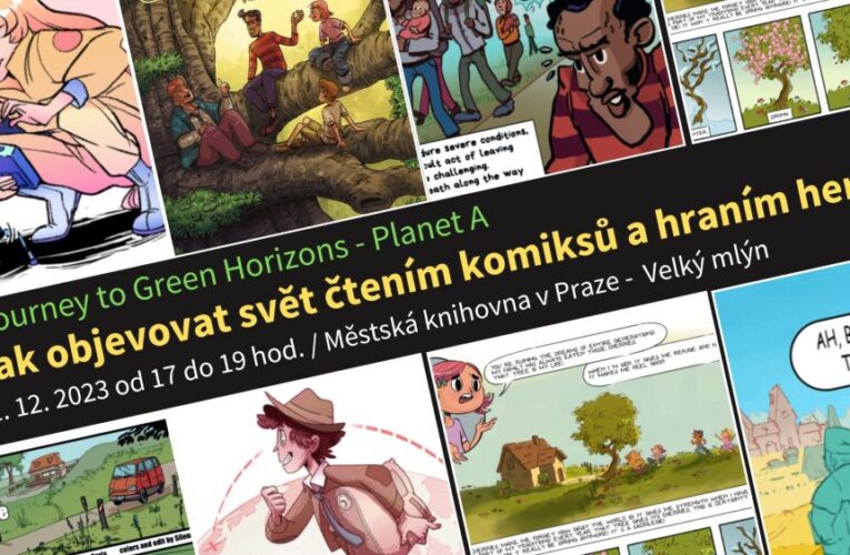 Klimatická změna a agroekologie hrou   V Městské knihovně se představí originální vzdělávací komiks a desková hra